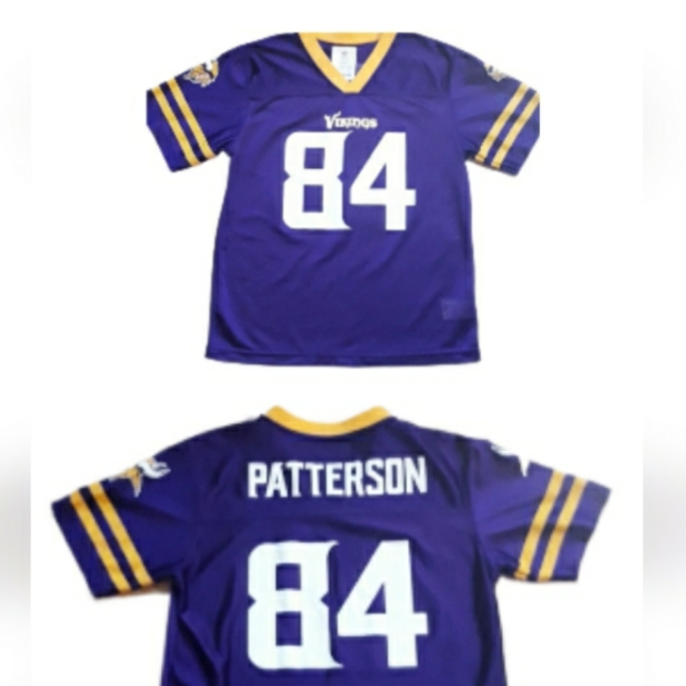Outerstuff Team Apparel Minnesota Vikings #84 Cordarrelle Patterson Youth Jersey